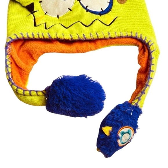 Flipeez Peek-A-Boo Green Monster Action‎ Hat Kids Unisex OS - Picture 4 of 9